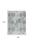 8' X 10' Navy Blue Sky Blue And Ivory Nautical Indoor Outdoor Area Rug