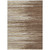 5' X 8' Brown Beige And Ivory Striped Washable Indoor Outdoor Area Rug Transitional Style - Brown, Beige, Ivory Color
