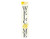 48" White And Yellow Solid Wood Welcome Porch Sign