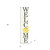 48" White And Yellow Solid Wood Welcome Porch Sign