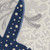 5' X 8' Navy Blue And Gray Starfish Indoor Outdoor Area Rug