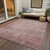 3' X 5' Blush And Pink Abstract Washable Indoor Outdoor Area Rug