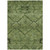 3' X 5' Olive Green Fern Green And Artichoke Green Floral Washable Indoor Outdoor Area Rug