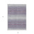 3' X 5' Lavender And Ivory Abstract Washable Indoor Outdoor Area Rug - 880016784350