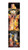 36" Black And Orange Scarecrow Solid Wood Porch Sign