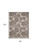 8' X 10' Taupe And Ivory Floral Indoor Outdoor Area Rug