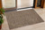 3' X 5' Brown Gold And Ivory Polka Dot Washable Indoor Outdoor Area Rug