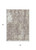 5' X 8' Taupe And Ivory Abstract Washable Indoor Outdoor Area Rug Transitional Style - Taupe, Ivory Color