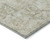 5' X 8' Sage Floral Medallion Washable Indoor Outdoor Area Rug