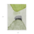 3' X 5' Green Black and Gray Abstract Washable Non Skid Indoor Outdoor Area Rug