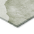 3' X 5' Green Black and Gray Abstract Washable Non Skid Indoor Outdoor Area Rug