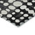 5' X 8' Black And Ivory Abstract Washable Indoor Outdoor Area Rug Transitional Style - Black, Ivory Color