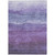 5' X 8' Purple And Lavender Abstract Washable Indoor Outdoor Area Rug - Purple, Lavender