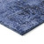 3' X 5' Navy Blue Abstract Washable Non Skid Indoor Outdoor Area Rug - 608219169374