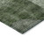 5' X 8' Fern Green And Gray Geometric Washable Indoor Outdoor Area Rug