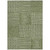 5' X 8' Olive Green And Ivory Geometric Washable Indoor Outdoor Area Rug Transitional Style - Olive Green, Ivory Color