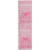 8' Runner Blush Abstract Washable Non Skid Indoor Outdoor Runner Rug