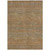 3' X 5' Taupe And Brown Striped Washable Indoor Outdoor Area Rug - Taupe, Brown