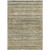 3' X 5' Beige Striped Washable Indoor Outdoor Area Rug