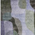 5' X 8' Olive Green Purple And Charcoal Abstract Washable Indoor Outdoor Area Rug