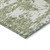 3' X 5' Sage And Ivory Abstract Washable Indoor Outdoor Area Rug Transitional Style - Sage, Ivory Color