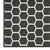 4' X 6' Black And Ivory Geometric Indoor Outdoor Area Rug