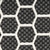 4' X 6' Black And Ivory Geometric Indoor Outdoor Area Rug