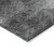 5' X 8' Gray Charcoal And Silver Abstract Washable Indoor Outdoor Area Rug