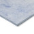 3' X 5' Blue Navy Blue And Denim Blue Ombre Washable Indoor Outdoor Area Rug