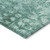 5' X 8' Teal Blue Ikat Washable Indoor Outdoor Area Rug