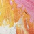 3' X 5' Blush Gold And Orange Abstract Washable Indoor Outdoor Area Rug