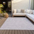 3' X 5' Lavender And Purple Geometric Washable Indoor Outdoor Area Rug Transitional Style - Lavender, Purple Color