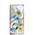 10" Blue White And Yellow Solid Wood Wildflowers Garden Stake