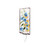 10" Blue White And Yellow Solid Wood Wildflowers Garden Stake