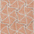 5' X 8' Salmon And Ivory Geometric Washable Indoor Outdoor Area Rug - 880016743395
