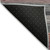 5' X 8' Pale Aqua Copper And Taupe Striped Washable Indoor Outdoor Area Rug