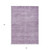 3' X 5' Lavender And Purple Abstract Washable Indoor Outdoor Area Rug Transitional Style - Lavender, Purple Color
