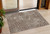 3' X 5' Brown And Beige Geometric Washable Indoor Outdoor Area Rug Transitional Style - Brown, Beige Color