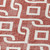 5' X 8' Burgundy And Ivory Geometric Washable Indoor Outdoor Area Rug