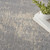 8' Gray And Beige Round Abstract Indoor Outdoor Area Rug