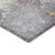 5' X 8' Granite Gray Abstract Washable Indoor Outdoor Area Rug
