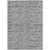 3' X 5' Charcoal Gray And Ivory Geometric Washable Indoor Outdoor Area Rug