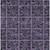 5' X 8' Purple Plum And Charcoal Medallion Washable Indoor Outdoor Area Rug