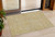 3' X 5' Gold And Beige Geometric Washable Indoor Outdoor Area Rug - Gold, Beige
