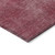 5' X 8' Red Washable Indoor Outdoor Area Rug