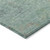 3' X 5' Pale Aqua And Taupe Abstract Washable Indoor Outdoor Area Rug