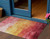 3' X 5' Blush And Pink Striped Washable Indoor Outdoor Area Rug
