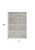 6' X 9' Gray And Beige Abstract Indoor Outdoor Area Rug
