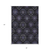 3' X 5' Purple Charcoal And Gray Medallion Washable Indoor Outdoor Area Rug