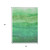 3' X 5' Green And Mint Green Abstract Washable Indoor Outdoor Area Rug - Green, Mint Green